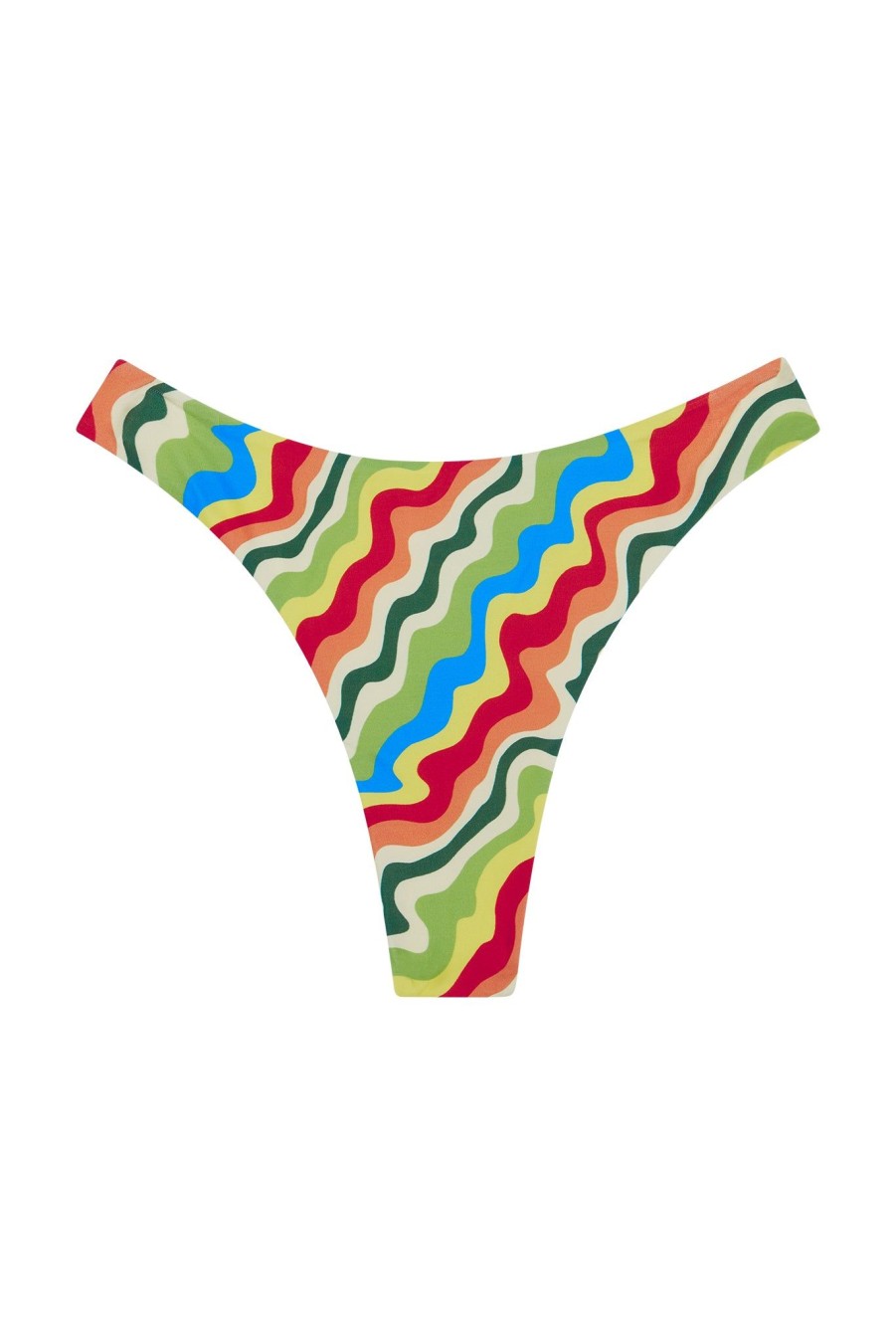 Women Monday Swimwear | Capri Thong-Island Aura