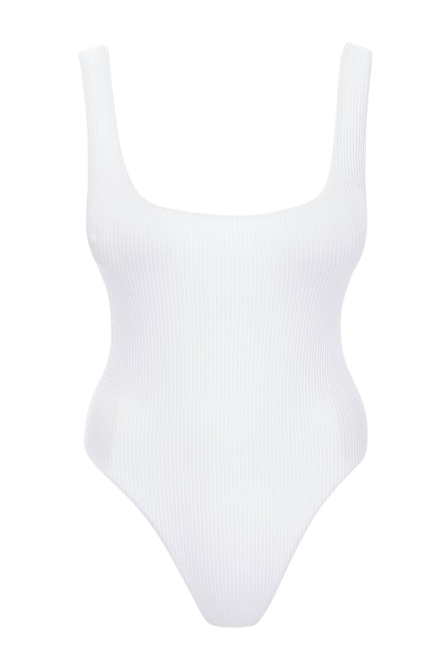 Women Monday Swimwear | Sardinia One Piece-White Sand Crinkle