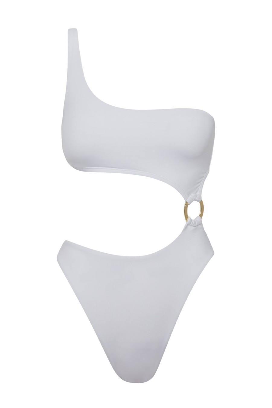 Women Monday Swimwear | Vera One Piece-True White