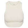 Women Monday Swimwear | Everglades Tank-Ivory Thick Rib