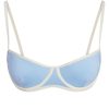 Women Monday Swimwear | Somerset Top-Ivory/Sea Mist