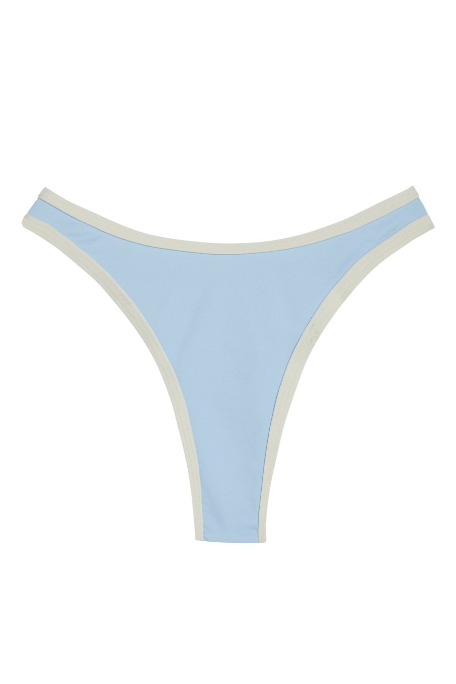 Women Monday Swimwear | Somerset Bottom-Ivory/Sea Mist